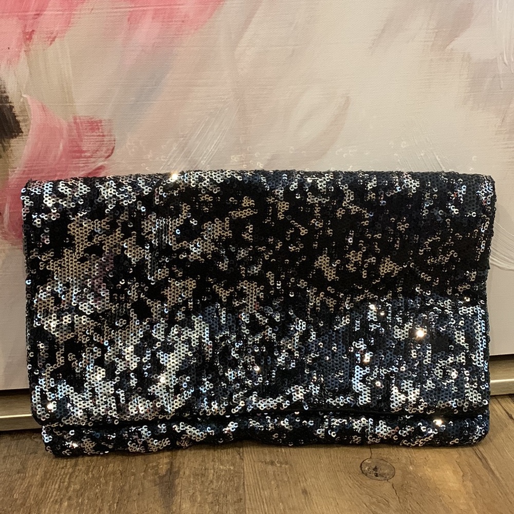 BCBG Sequin Clutch
